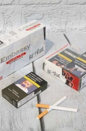 Embassy Superkings Number 1 Red – 10 Packs