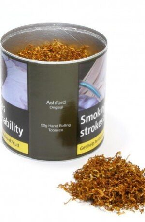 Ashford Tubing Tobacco | Virginia | 5X50g Tub |Buy Online Australia Tobacco