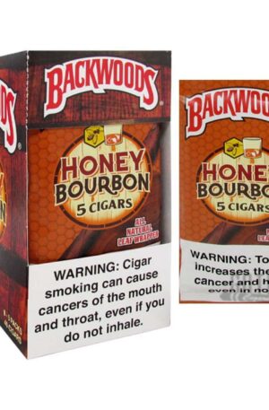 HONEY BOURBON BACKWOODS 8/5ct