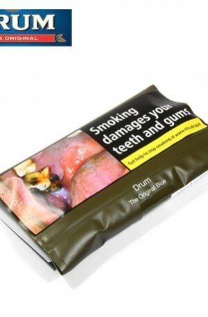 Drum Original Blue Hand Rolling Tobacco – 5x50g Pouch – Best Hand Rolling Tobacco
