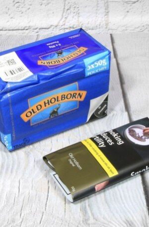 Old Holborn Original Blue – Hand Rolling Tobacco – 5x50g Pouch – Great Quality Tobacco