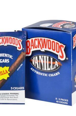 BACKWOODS  VANILLA 8/5 Ct