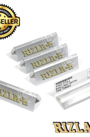 Rizla | Silver Regular Rolling Papers | Bundle of 5