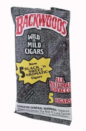 Black n sweet aromatic Backwoods Single Pack