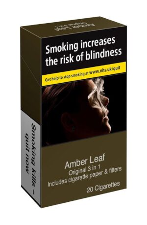Amber Leaf Original Hand Rolling Tobacco – 3 in 1 box 30g