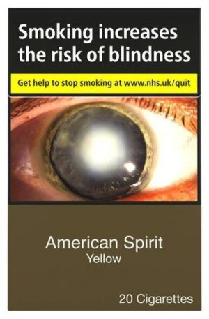 American Spirit Yellow Cigarettes – 20 Cigarettes