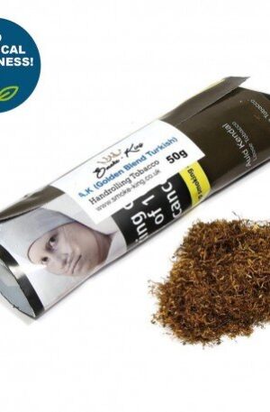 Auld Kendal (Golden Blend Perique) Fine Cut Hand Rolling Tobacco – 5x50g