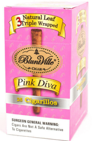 Bluntville Triple Wrapped Pink Diva
