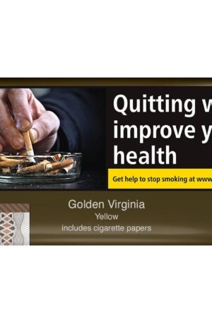 Golden Virginia Yellow Hand Rolling Tobacco – 50g Pouch
