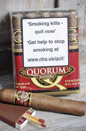 Quorum Robusto Maduro Cigars – Pack of 10