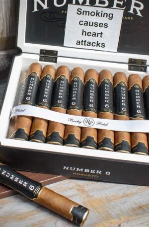 Rocky Patel Number 6 Robusto Cigars – Box of 20