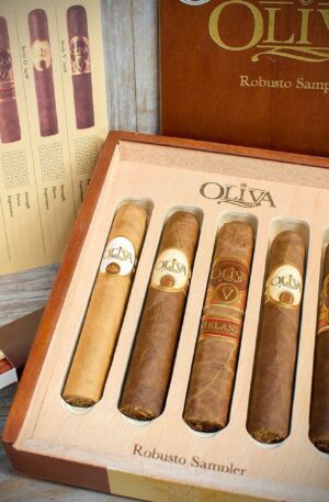 Oliva Robusto 5 Handmade Cigars – Luxury Sample Box