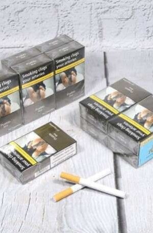 JPS Bright Kingsize – 10 packs of 20 cigarettes (200)