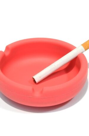 Silicone Cigarette Ashtray | Coral Pink