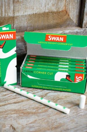 Swan Multipack (6 Booklets) | Swan Green Regular Rolling Papers