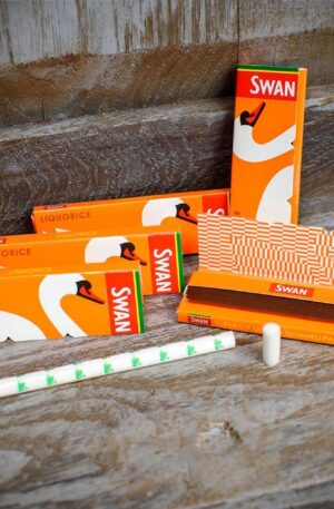Swan | Liquorice Rolling Papers | Multipack (5 Booklets)